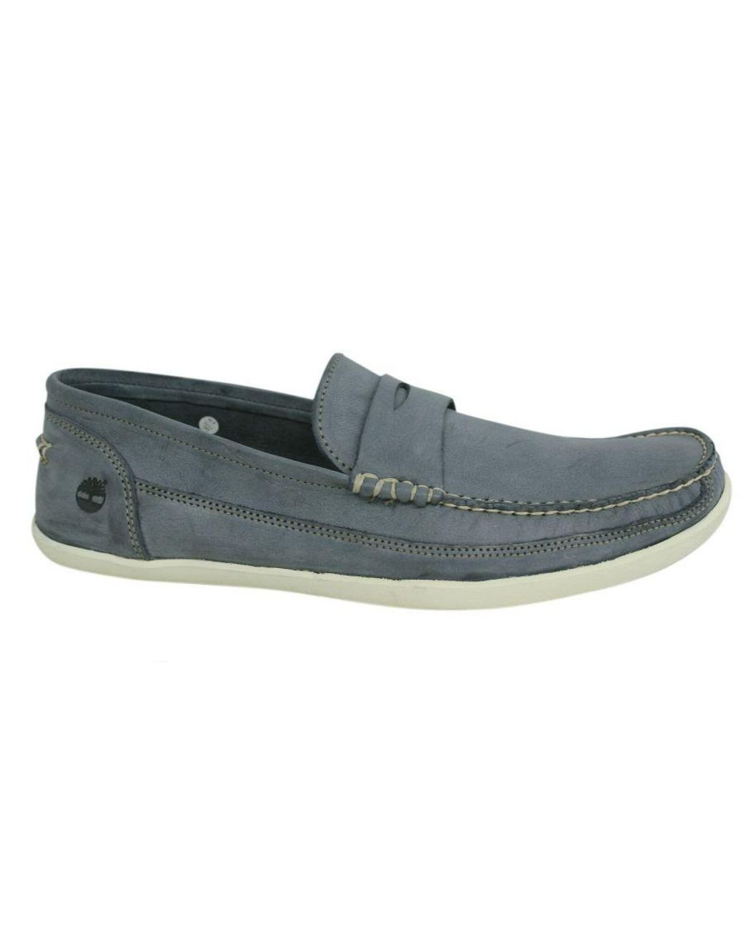 Timberland Odelay Penny Beef Slip On Blue Leather Loafers Shoes