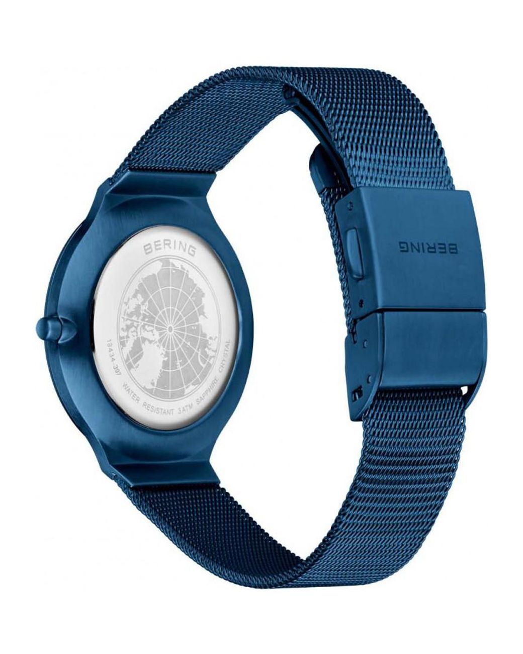 Bering Time Blue 18434-397 Ladies Classic Watch