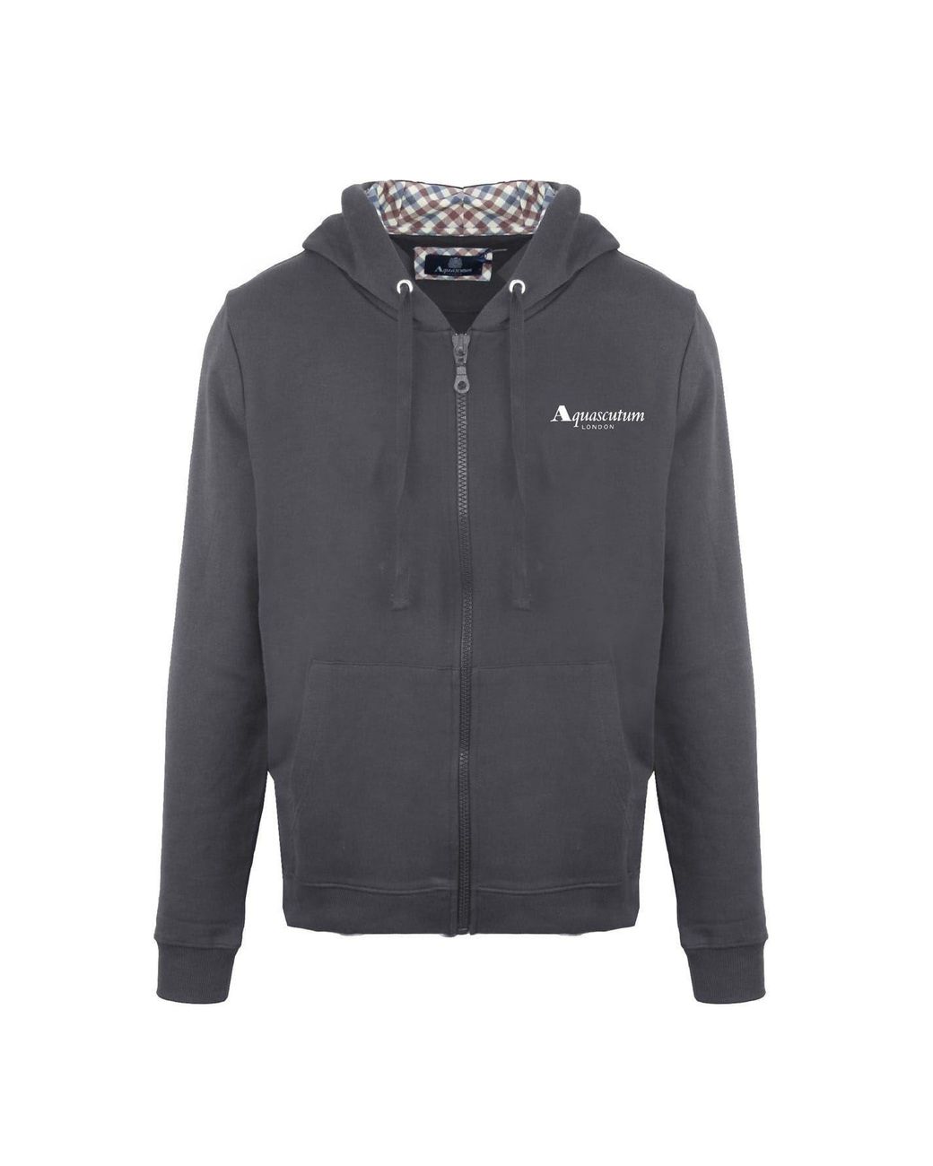 Aquascutum Gray Zpullover Hoody Swe for men