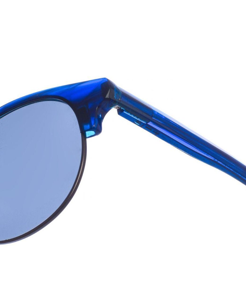 Zen Blue Pantos Z426 Shape Acetate And Metal Sunglasses