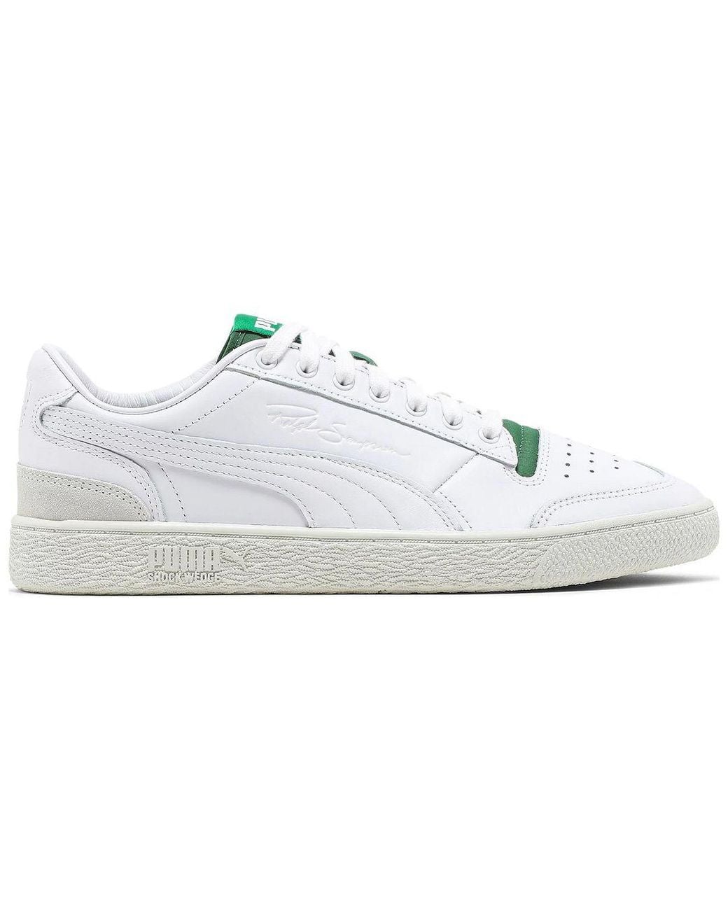 PUMA White Ralph Samspon Lo.R Dasler Legacy Trainers Leather