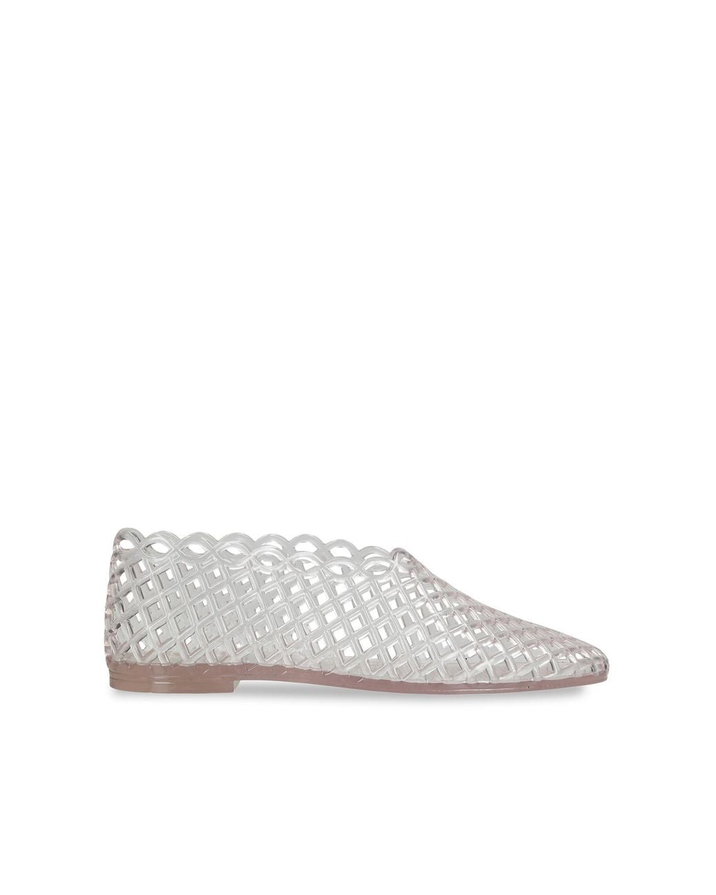 Steve Madden Gray Grove Clear Ballet Flats