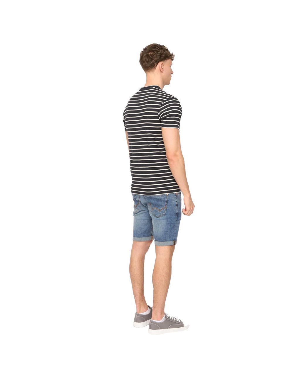 Duck and Cover Black Danversity T-Shirt Cotton for men