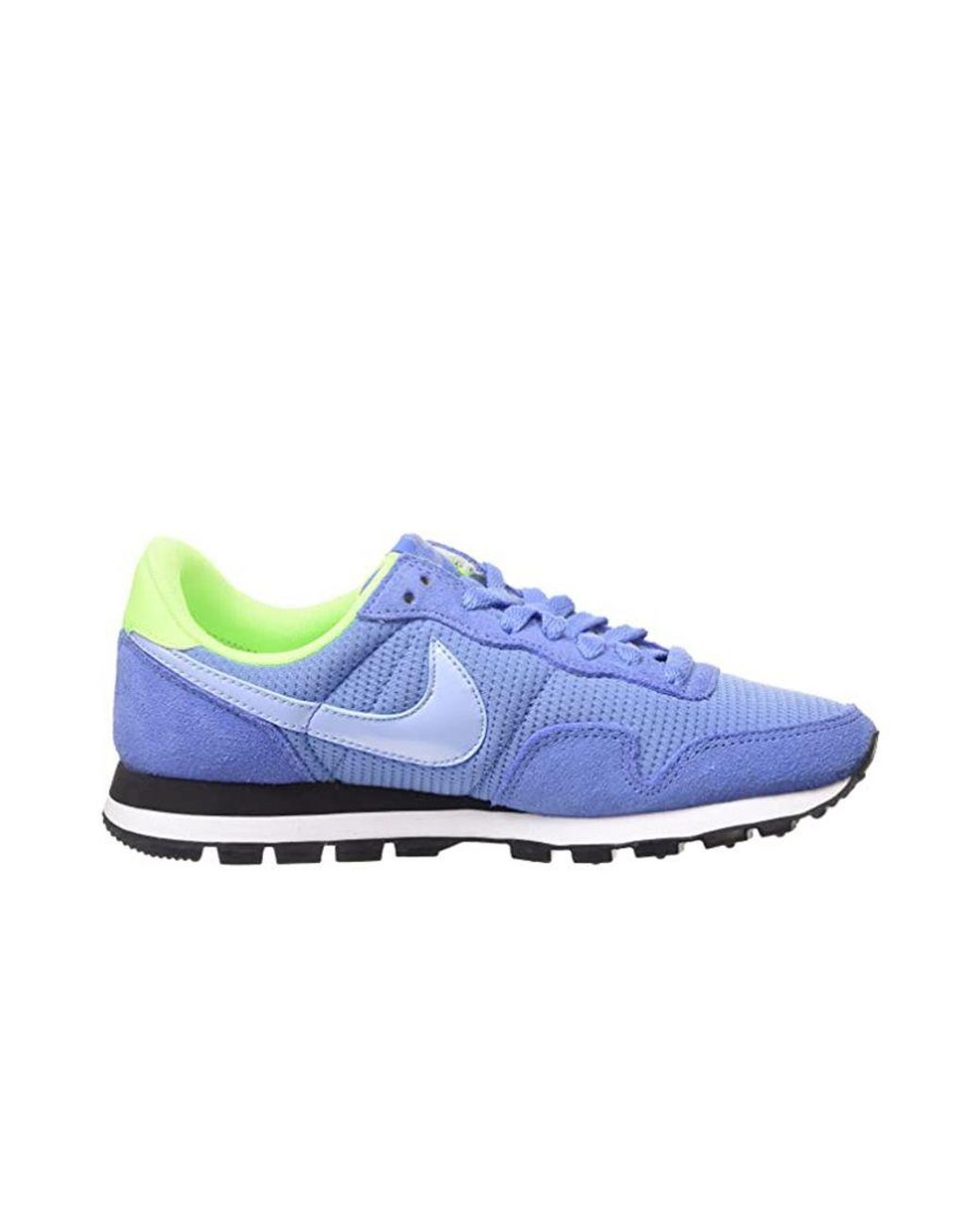 Nike Air Pegasus 83 Lace Up Blue Synthetic Trainers 407477 400 | Lyst UK