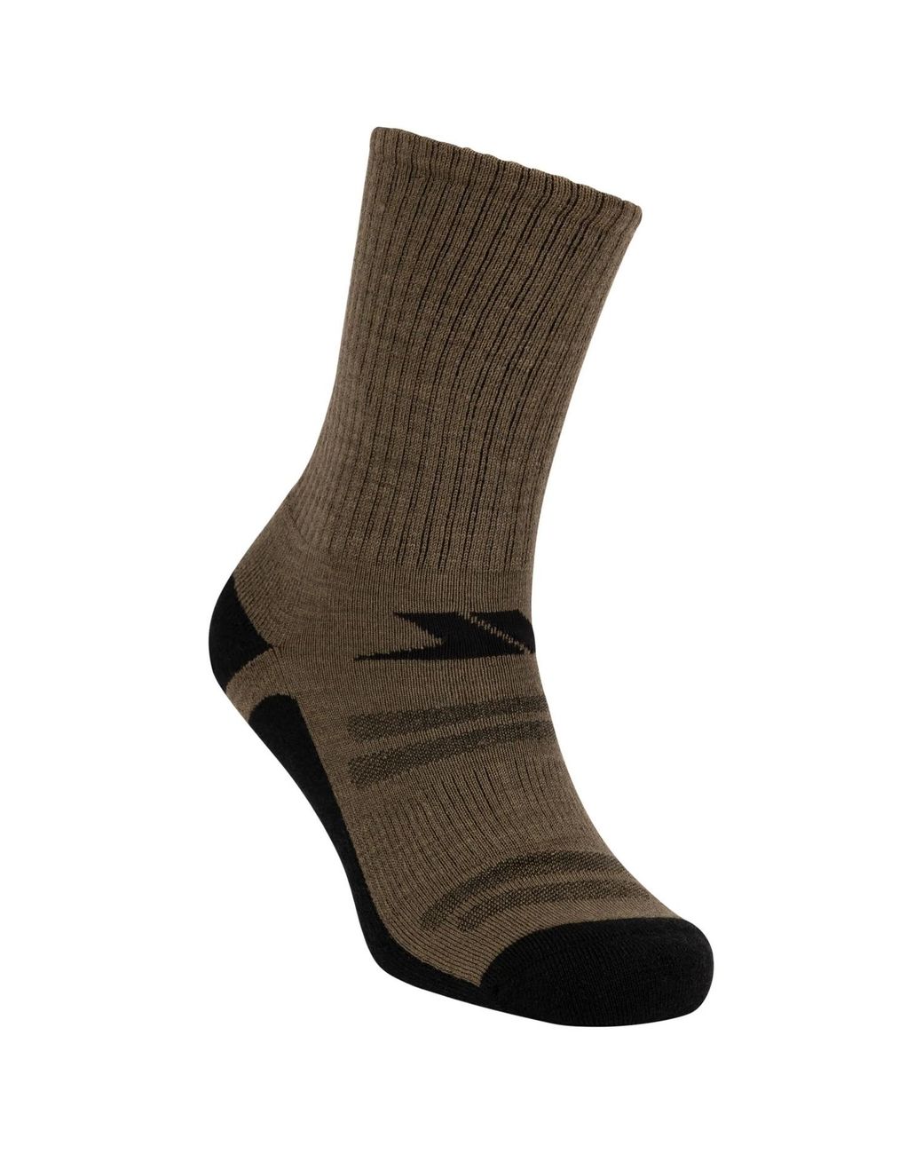 Trespass Brown Adult Averkin Socks