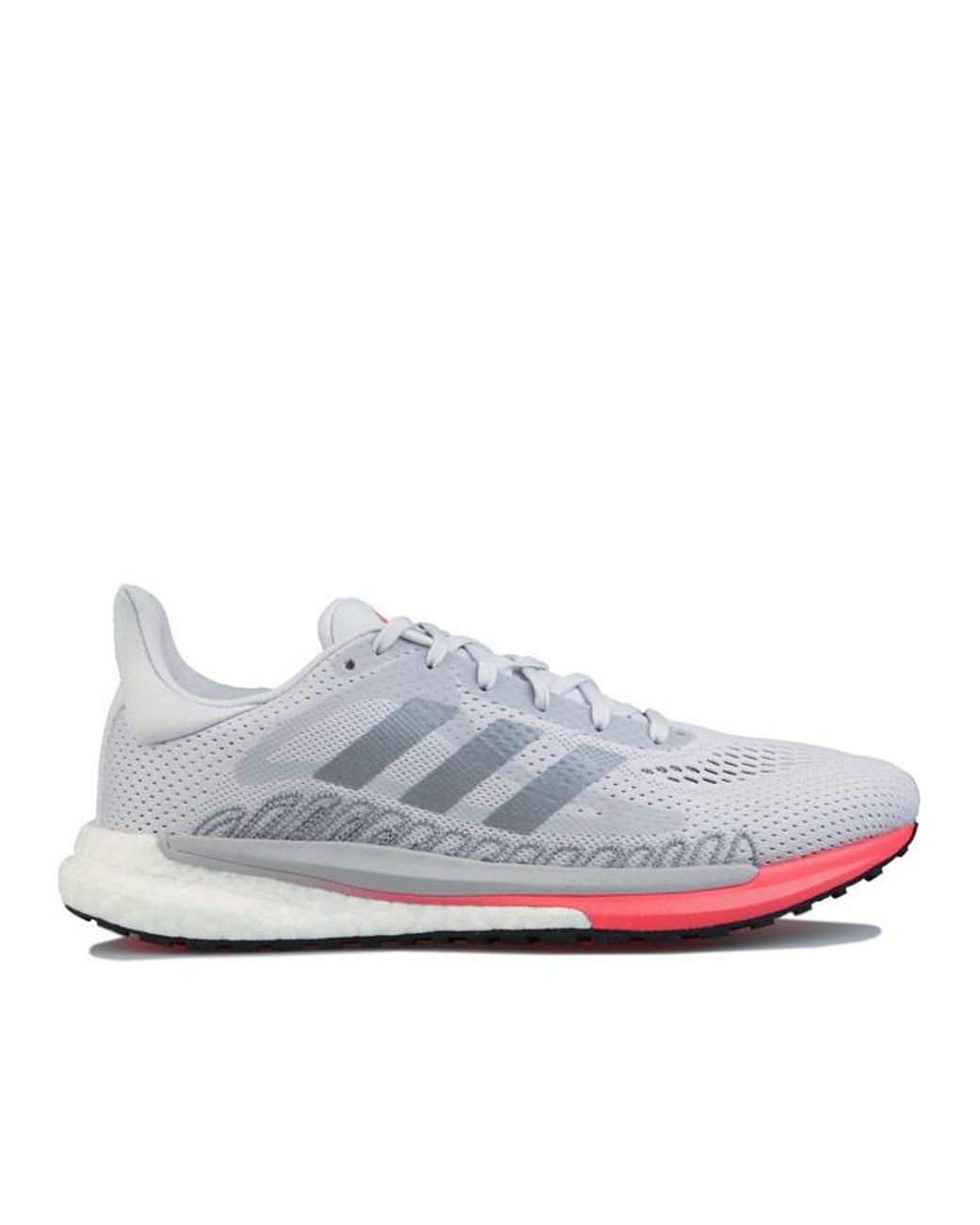 Adidas White Womenss Solarglide 3 Running Shoes
