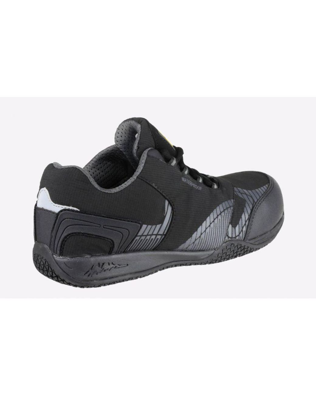 Amblers Safety Black Fs29C Waterproof Trainers for men