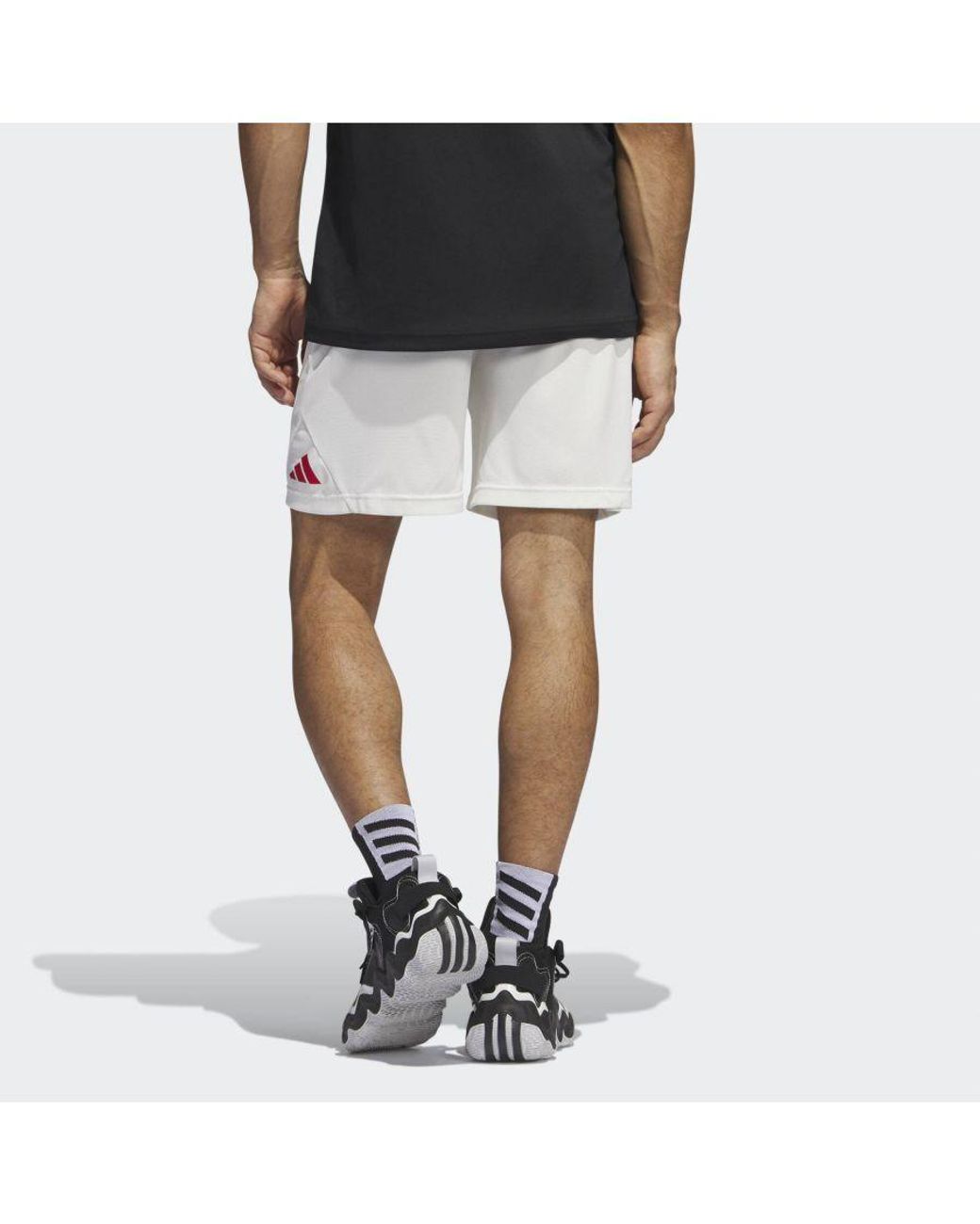 Adidas Originals Black Basketball Badge Of Sport Shorts for men