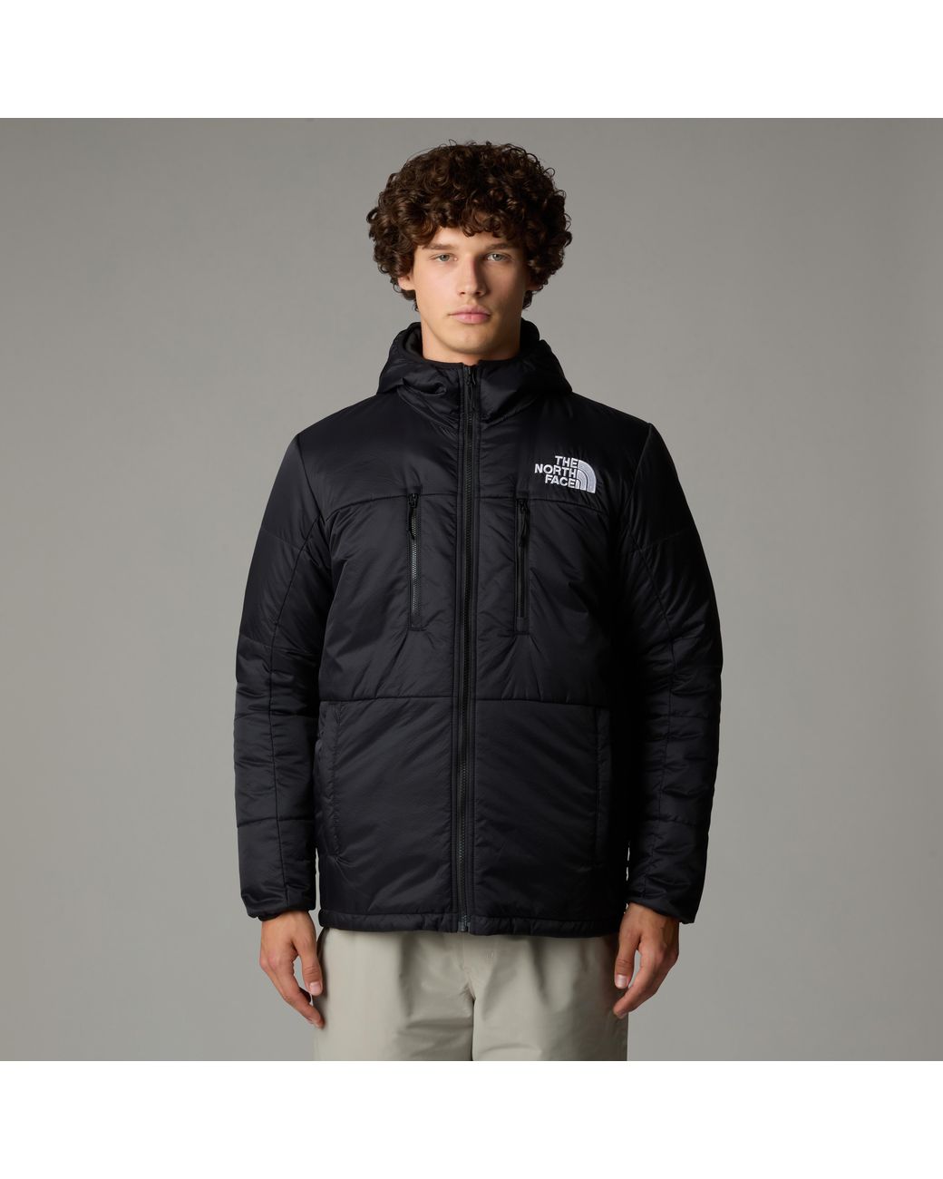The North Face Black Himalayan Light Synthetic Jacket Tnf Nylon for men