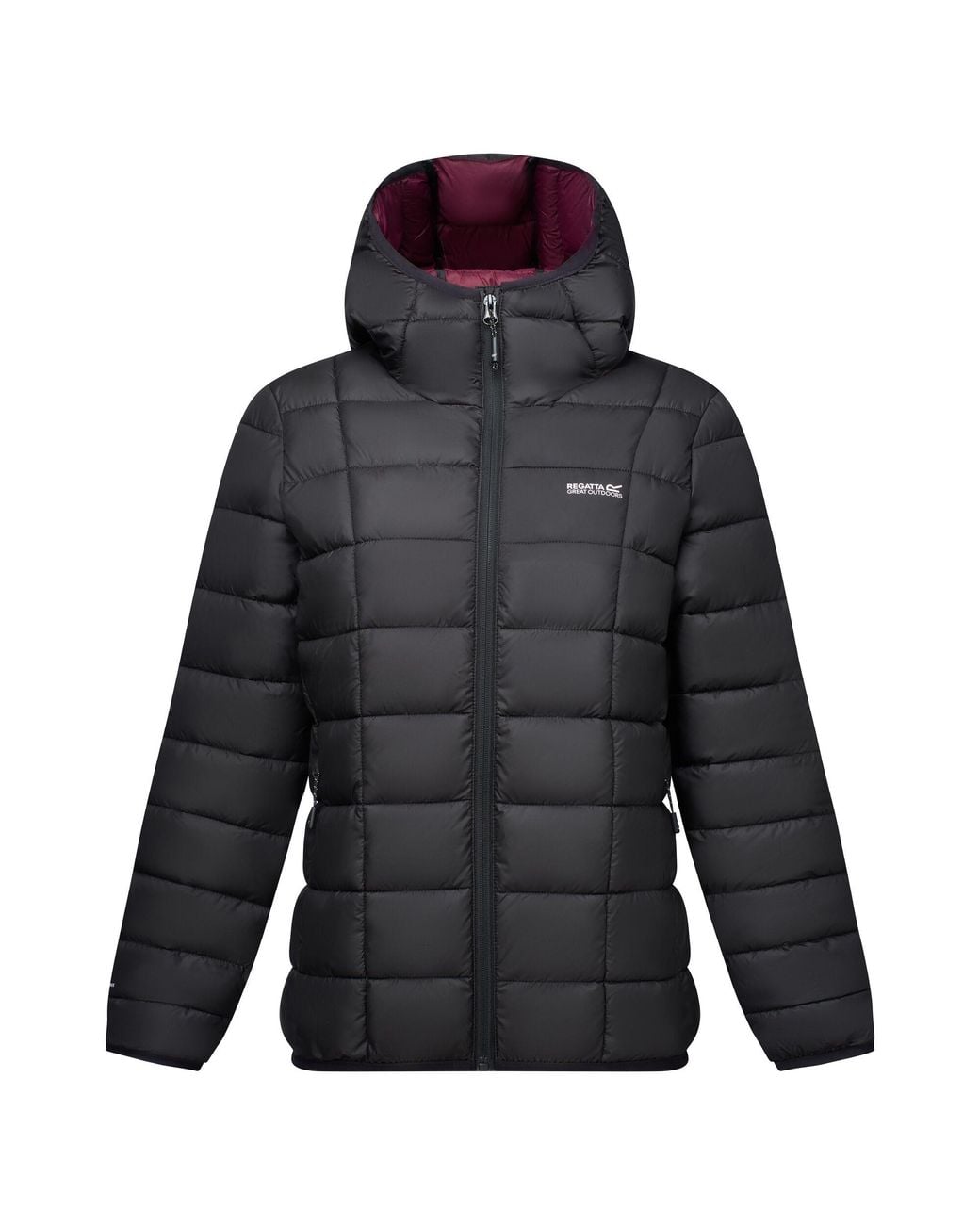 Regatta Black Ladies Asper Padded Jacket /Fig)