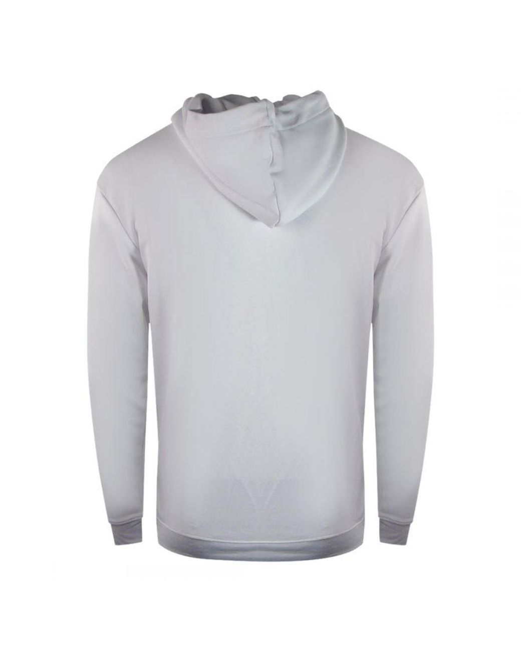 Roberto Cavalli Blue Floral Logo Hoodie Cotton for men