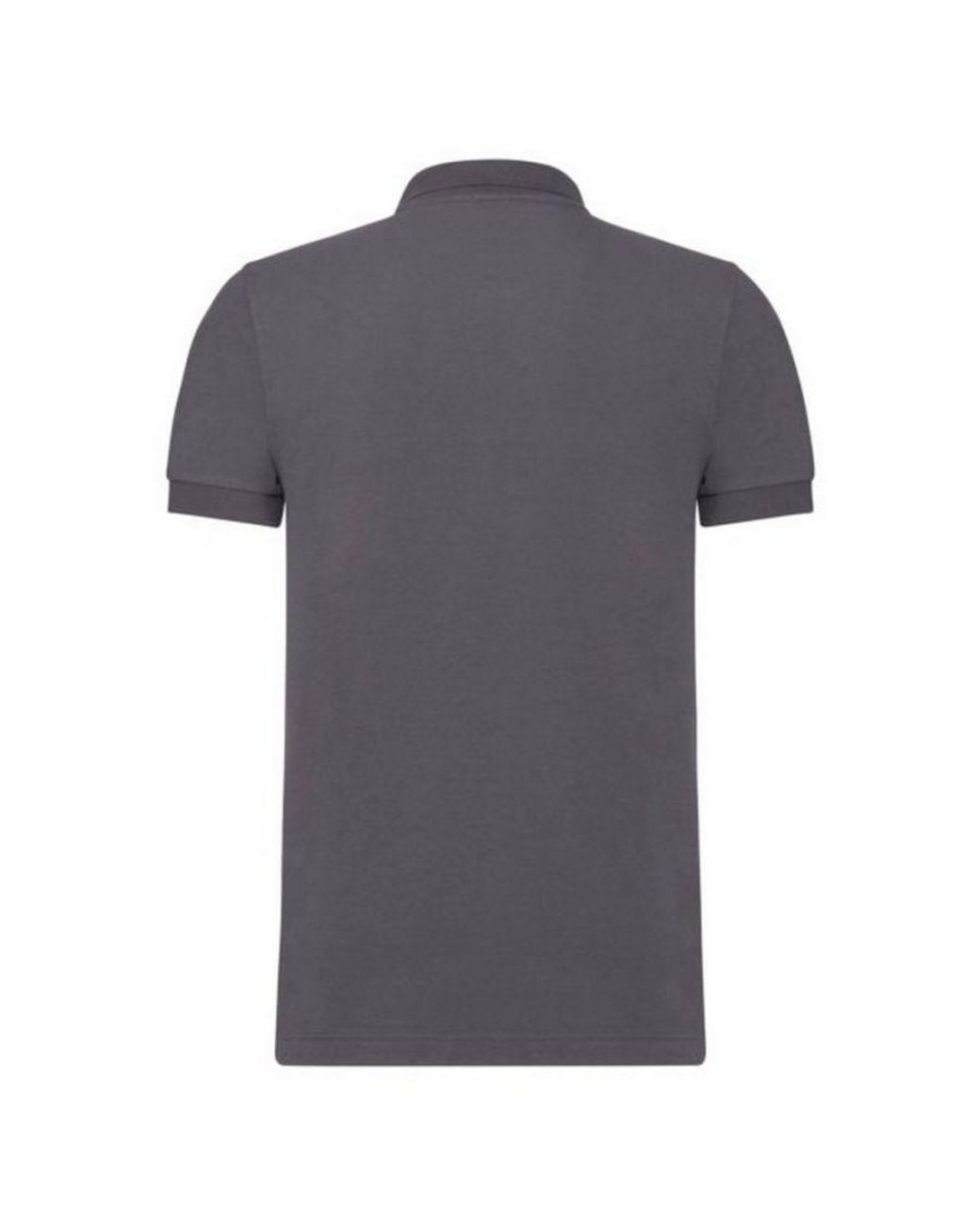 Russell Gray Stretch Short Sleeve Polo Shirt (Convoy) for men