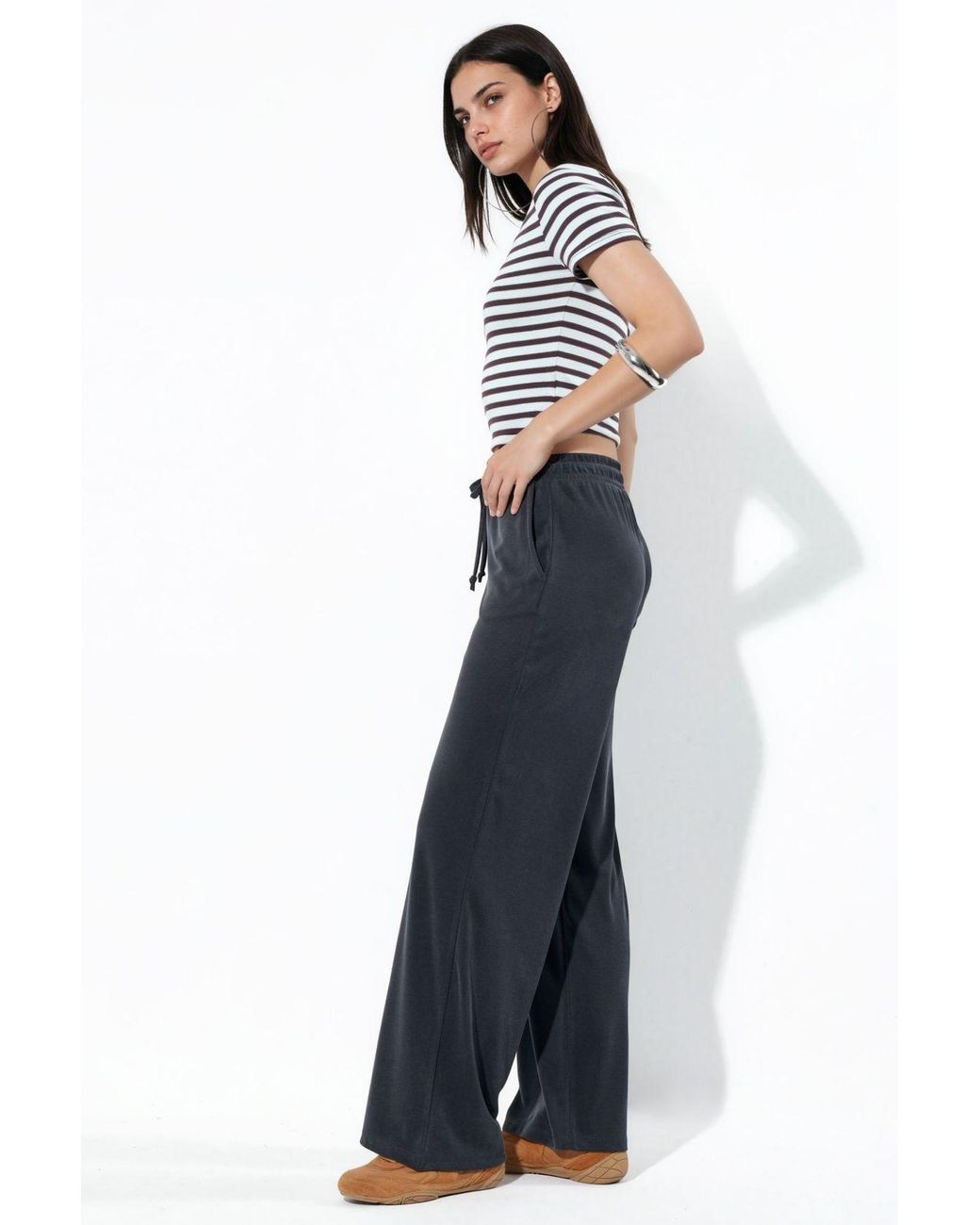 Busem Blue Straight-Leg Jersey Joggers