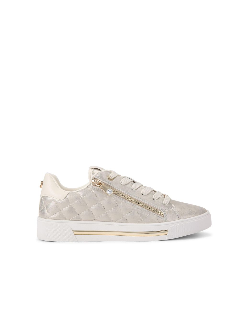 Carvela Kurt Geiger Natural Diamond Zip Sneakers