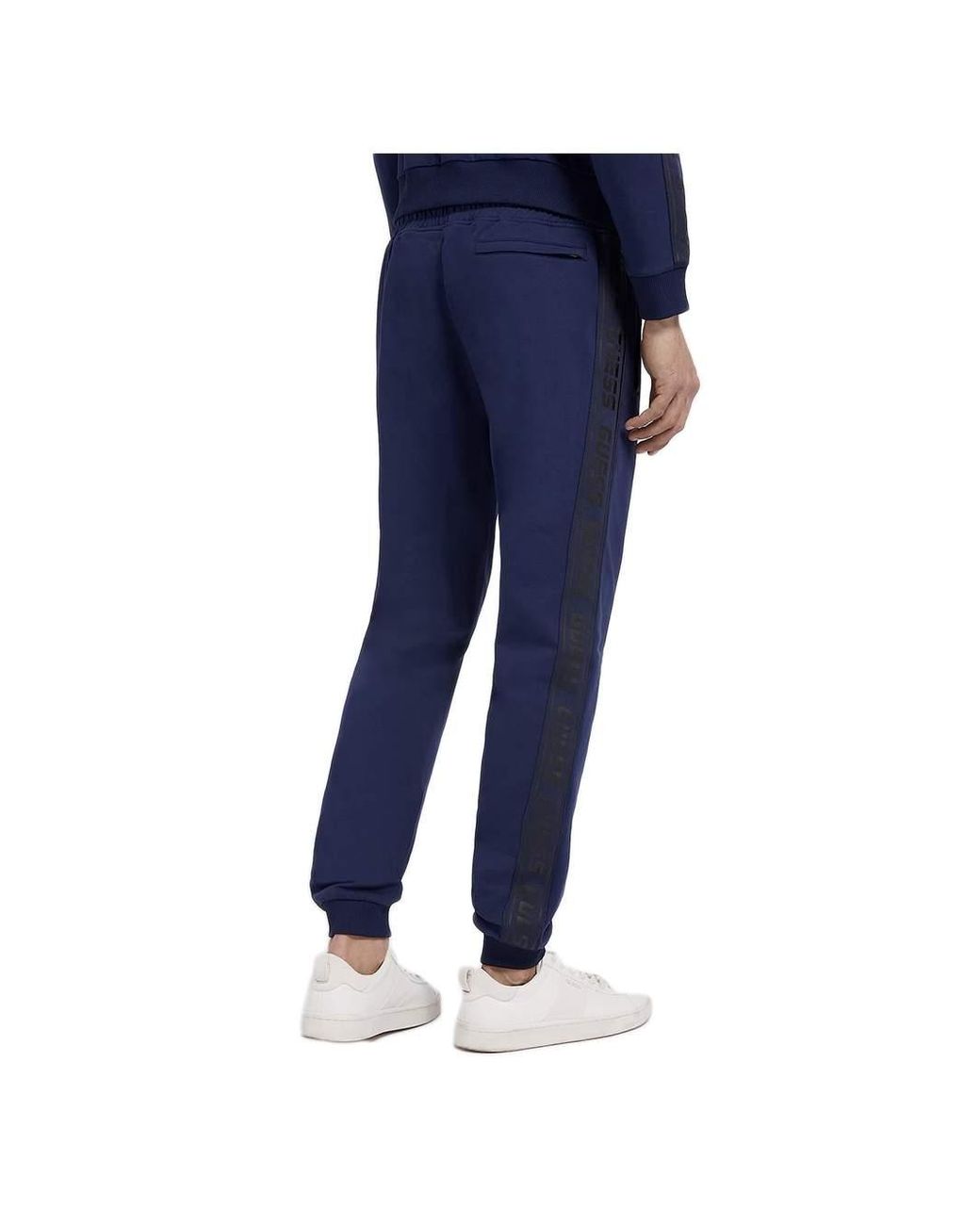 Guess Authentieke Joggingbroek Voor Van in het Blue voor heren