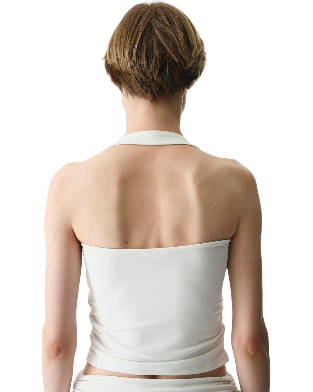 Penti White Sleeveless Halterneck Bodysuit