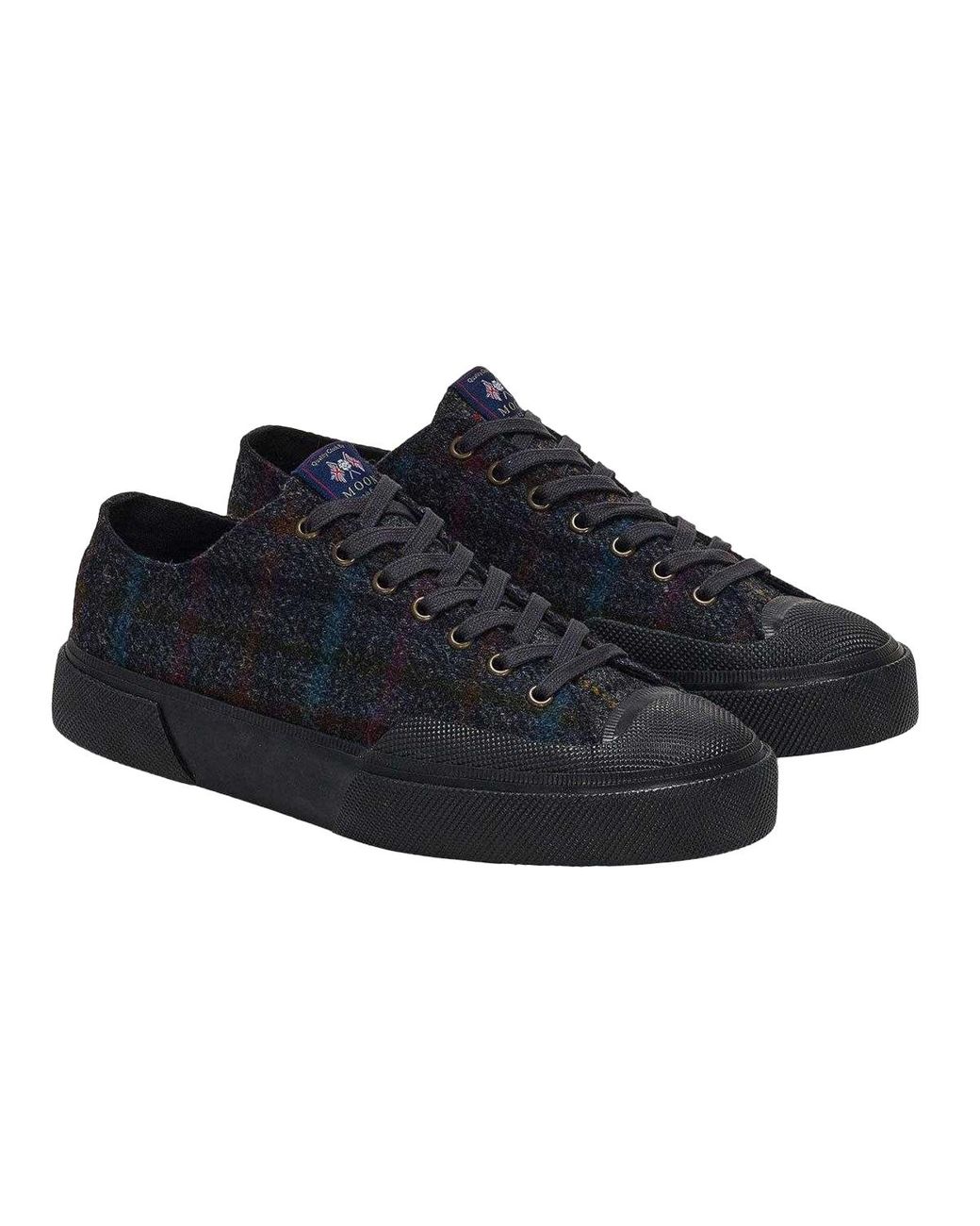 Superga Black Adult 2432 Works Patchwork Wool Trainers Honey/