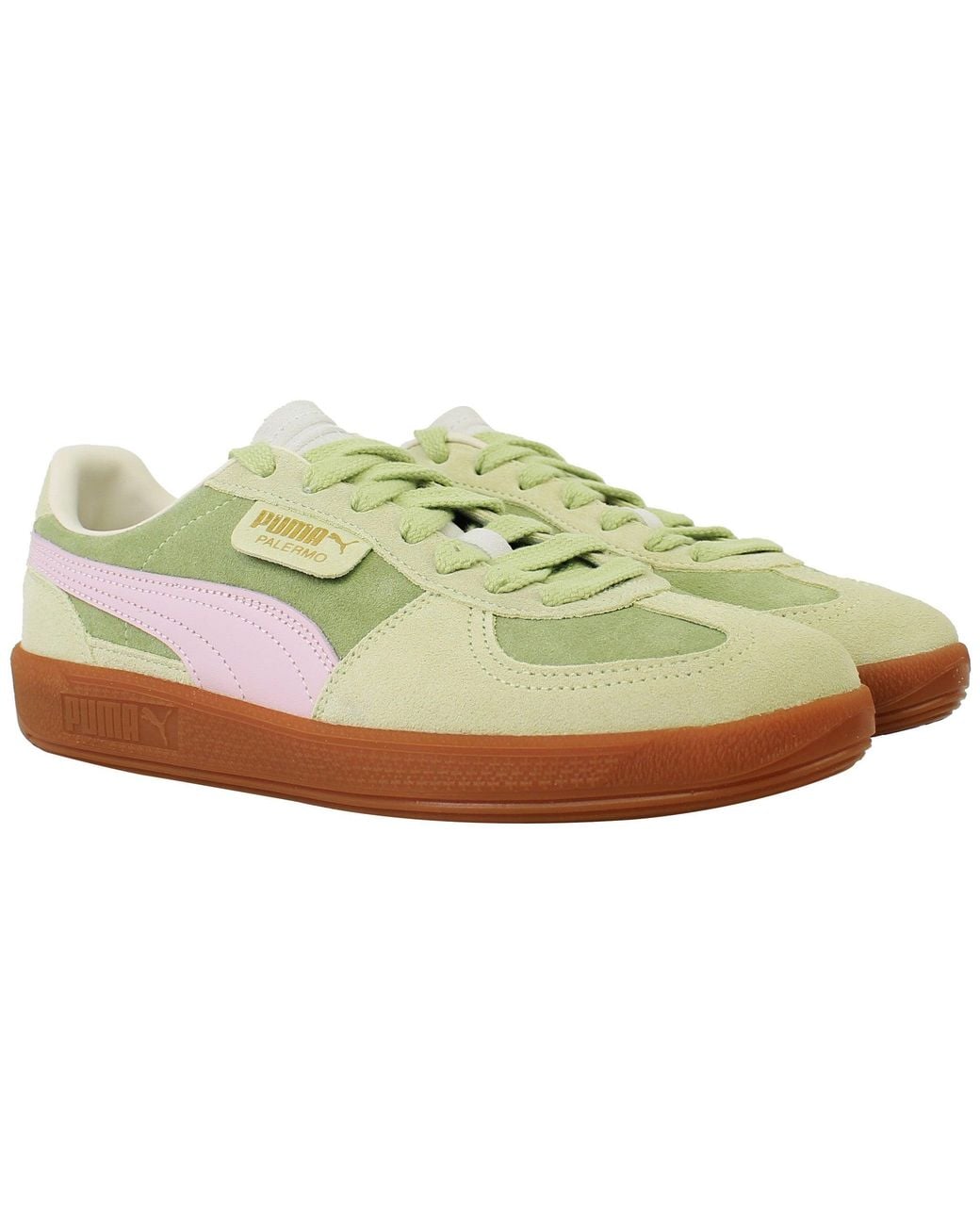 PUMA Green Palermo Trainers for men