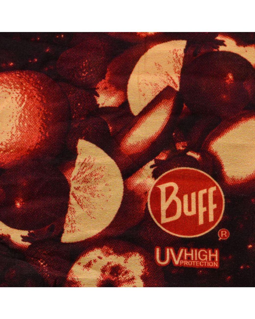 Buff Red Multifunctional Tubular With Sun Protection 47200