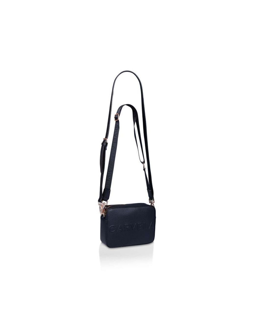 Carvela Kurt Geiger Blue Frame Cross Body Bag