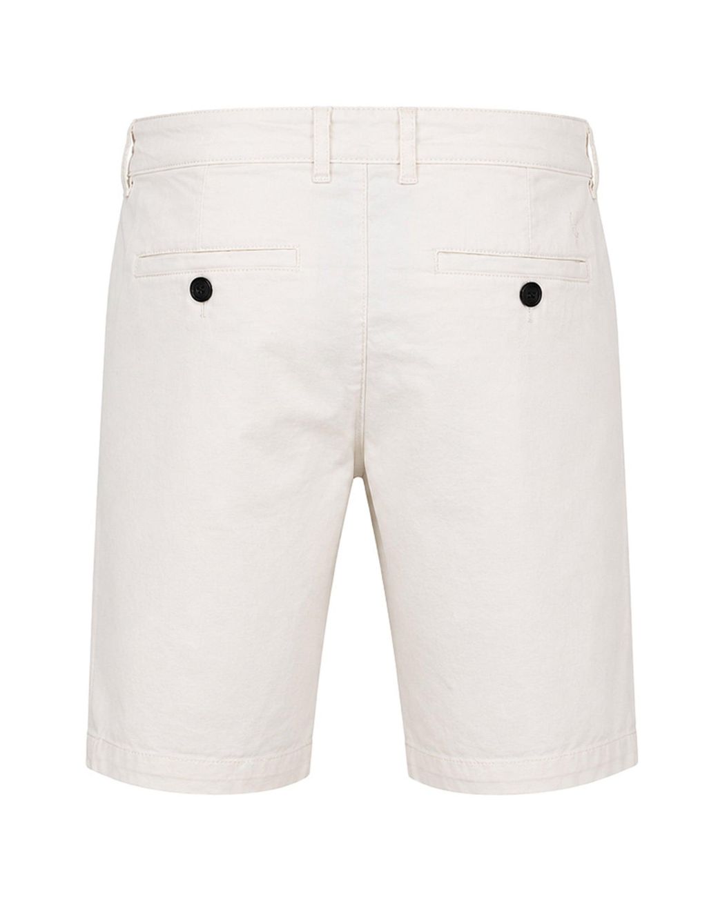 Lyle & Scott White Plain Chino Shorts for men