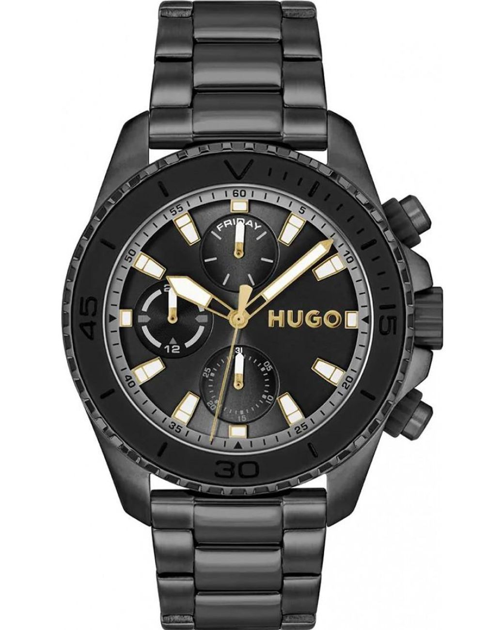 HUGO Black 1530431 Dive Watch for men