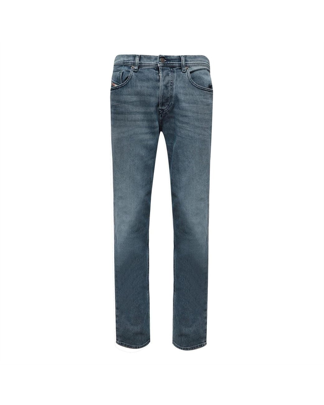 DIESEL Blue 2023 D Finitive Straight Leg Jeans for men