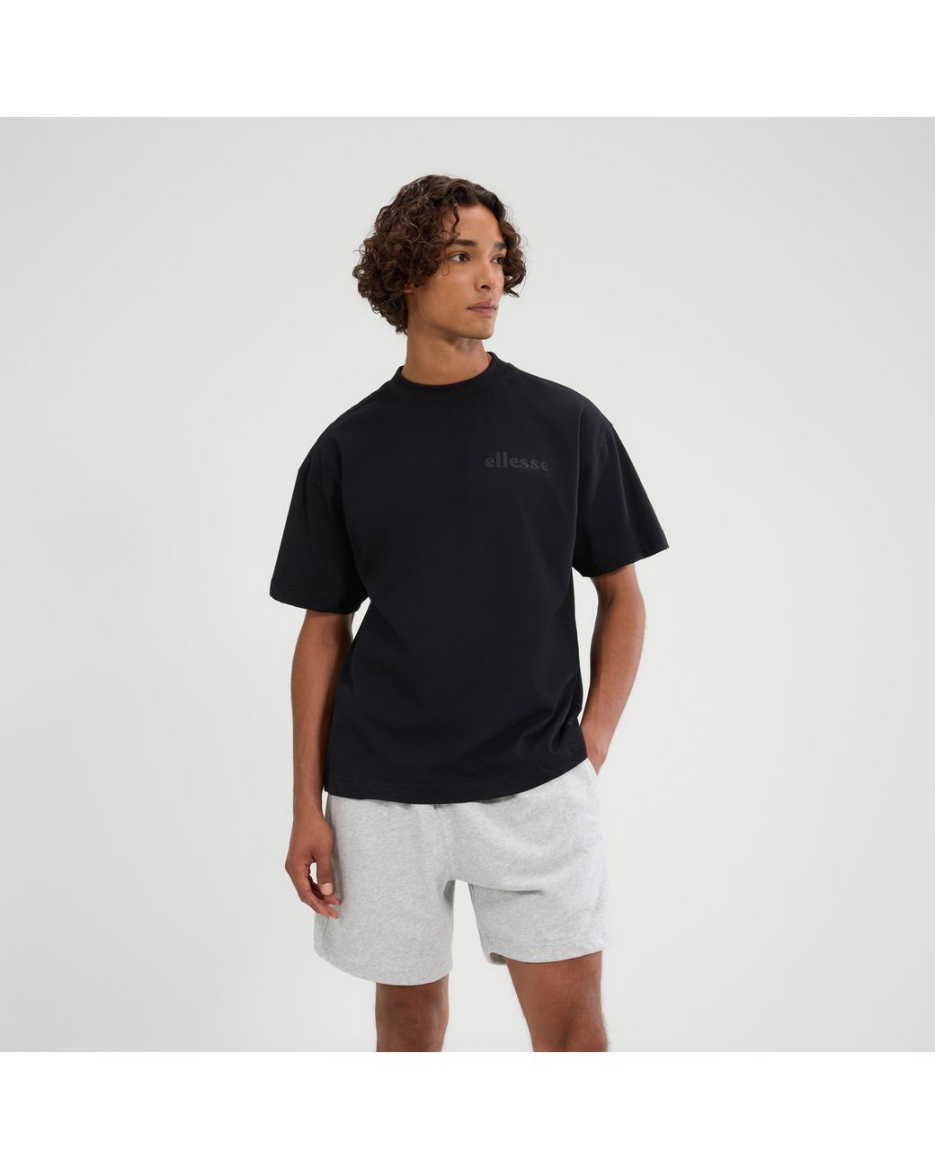 Ellesse Black Entriamo Tee for men
