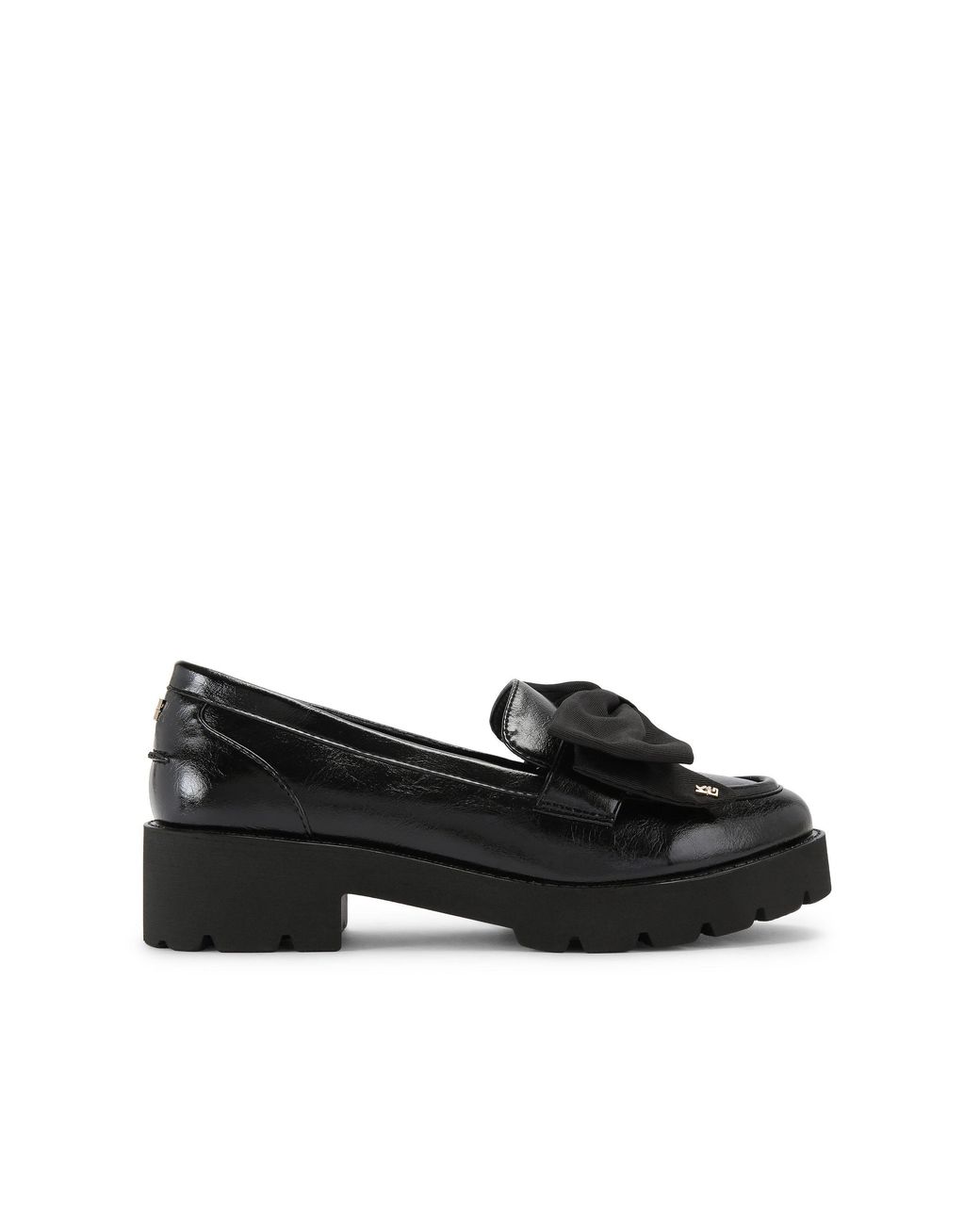 KG by Kurt Geiger Black Maple Bow Loafers