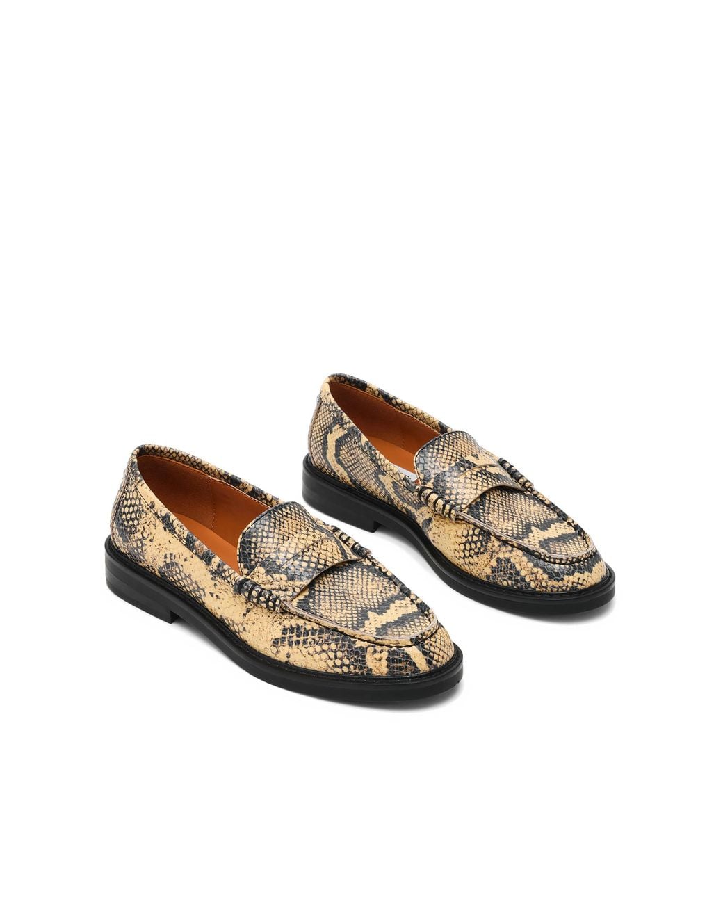 Steve Madden White Leather Adison 246 Loafers