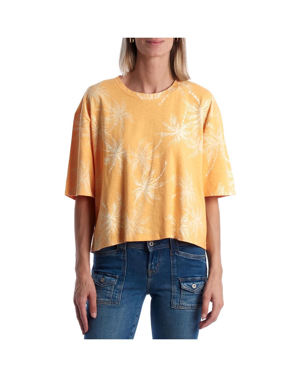Gap Orange Oversized Short-Sleeved T-Shirt 866972