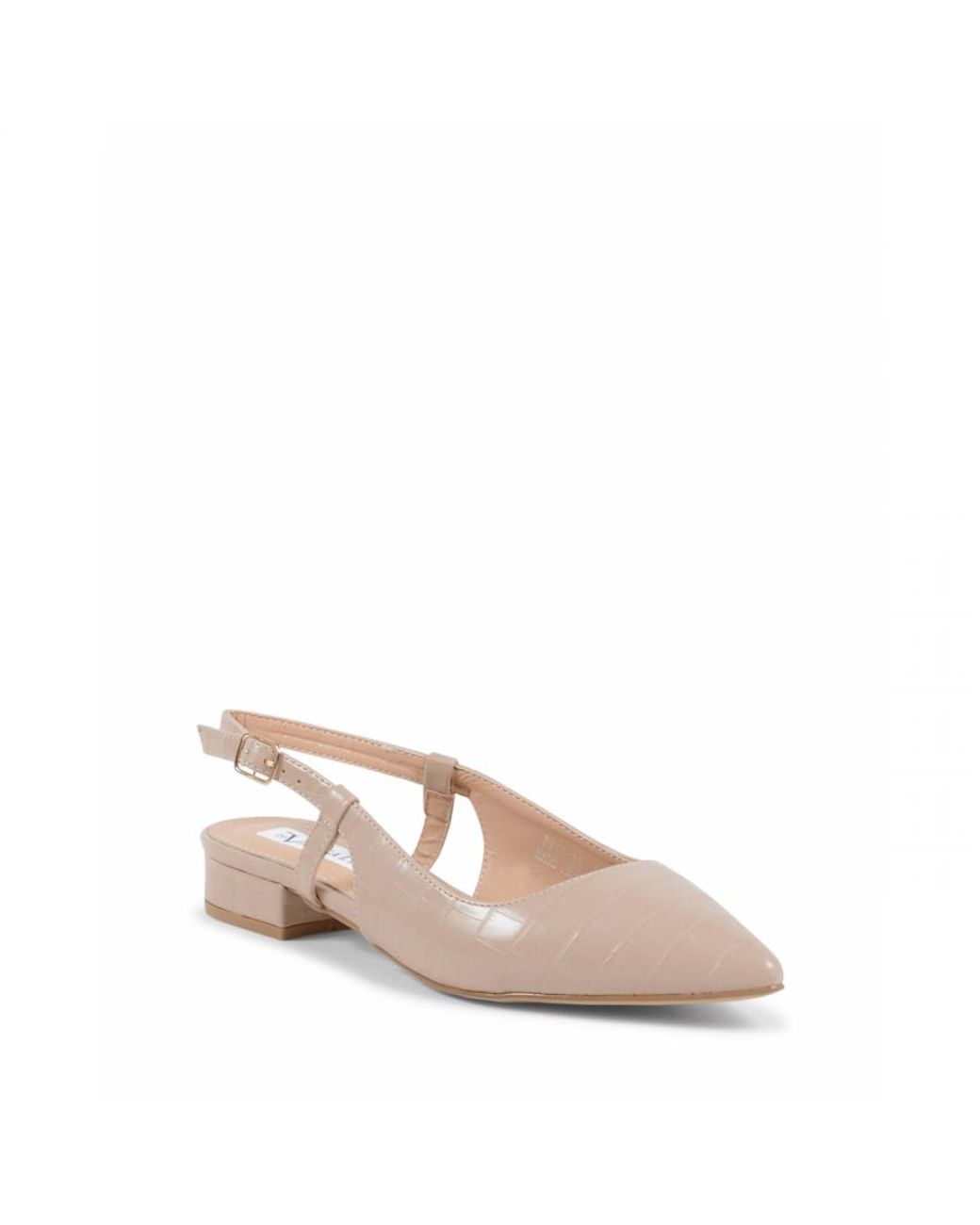 Versace 19.69 Abbigliamento Sportivo Pink 19V69 Slingback Ballerina V81831 Leather