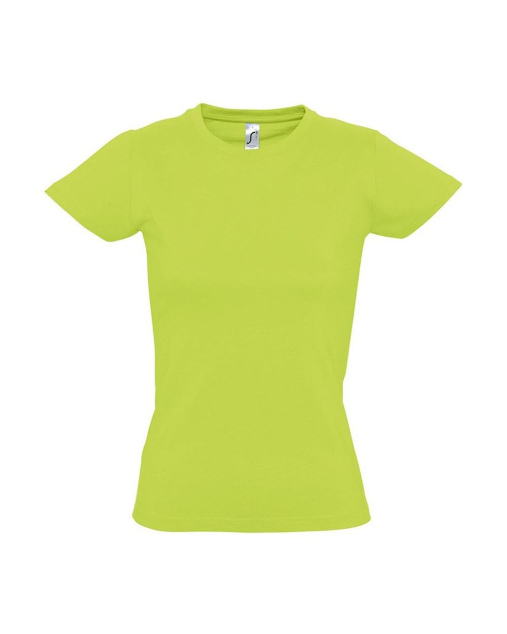 Sol's Green Ladies Imperial Heavy Short Sleeve T-Shirt (Apple)