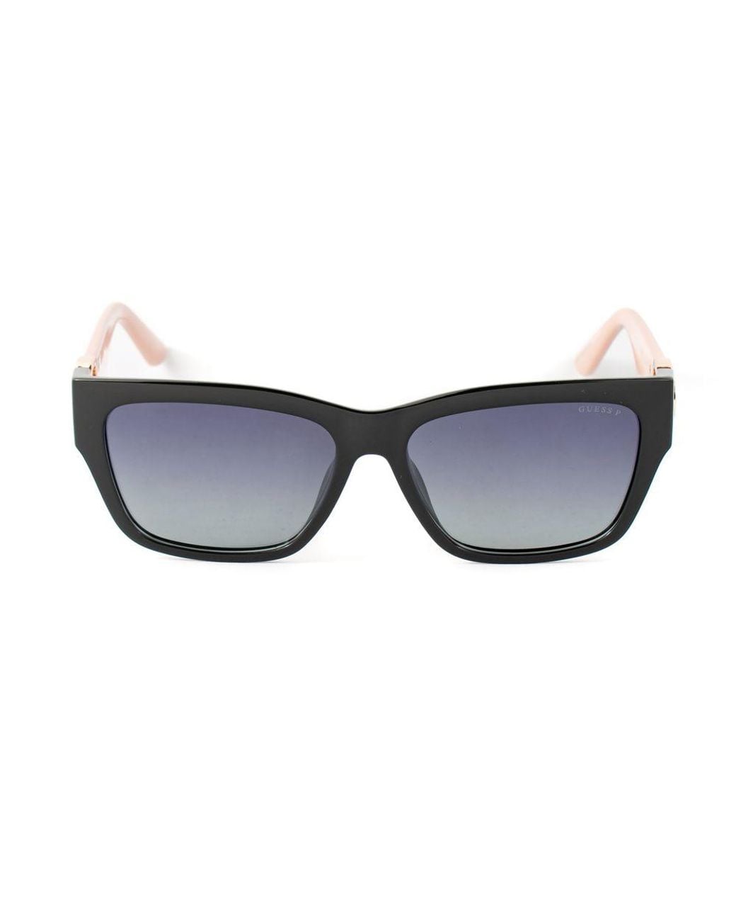 Guess Brown Black Resin Sunglasses