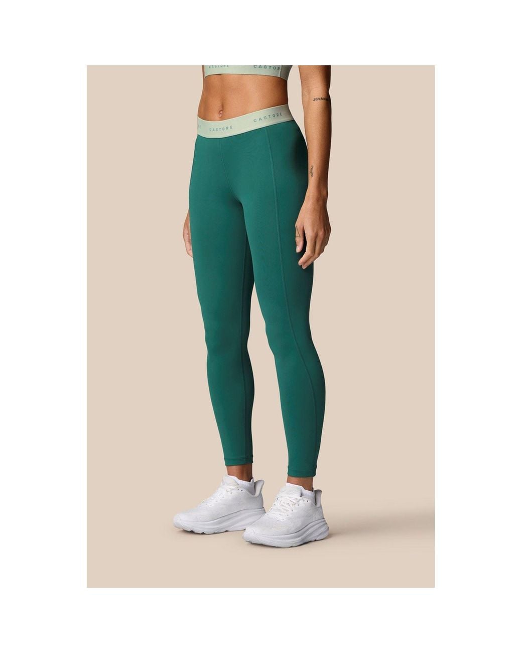 Castore Green Adapt Legging Dark Sports Leggings for men