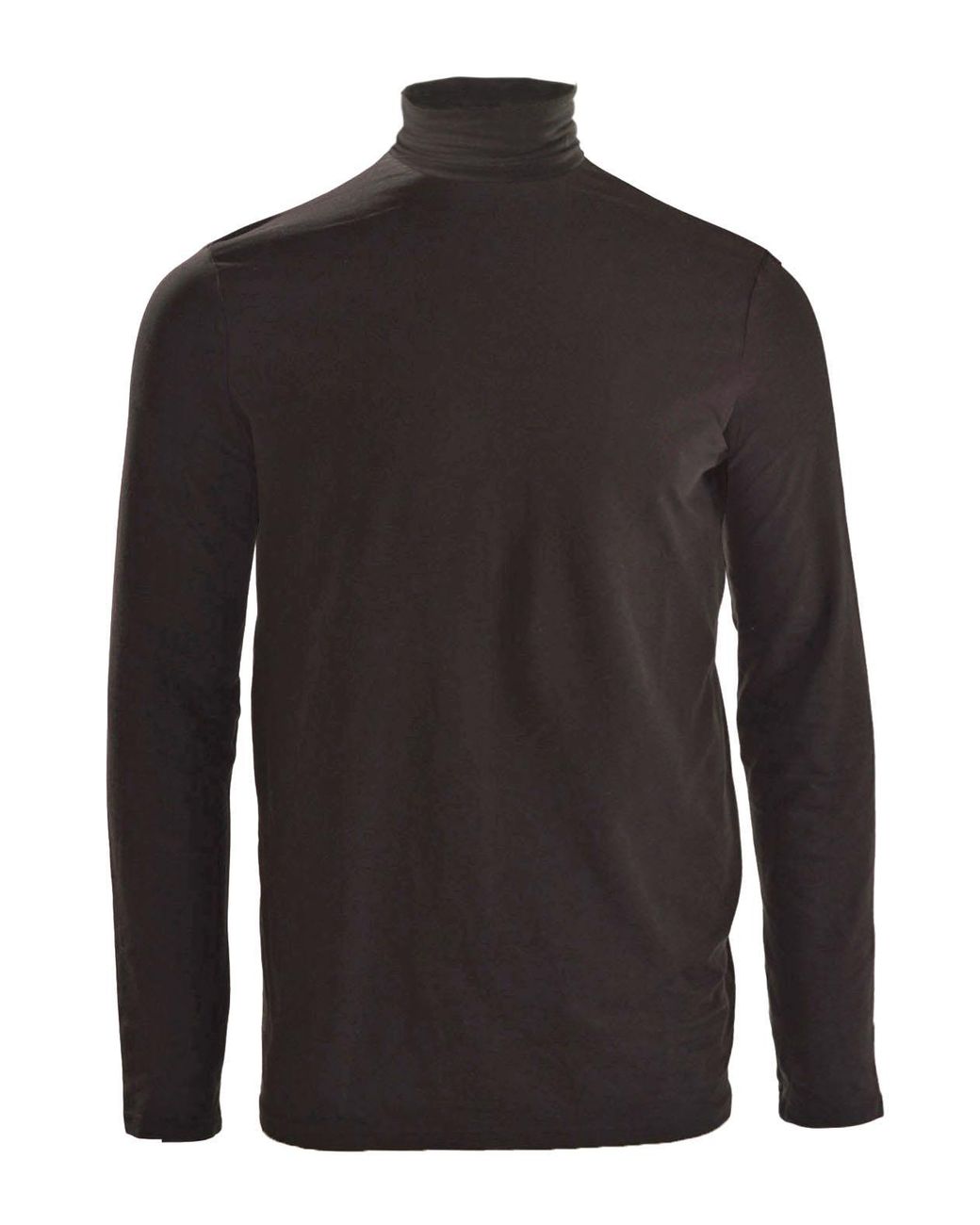Weekday Black Cotton Turtleneck Top for men