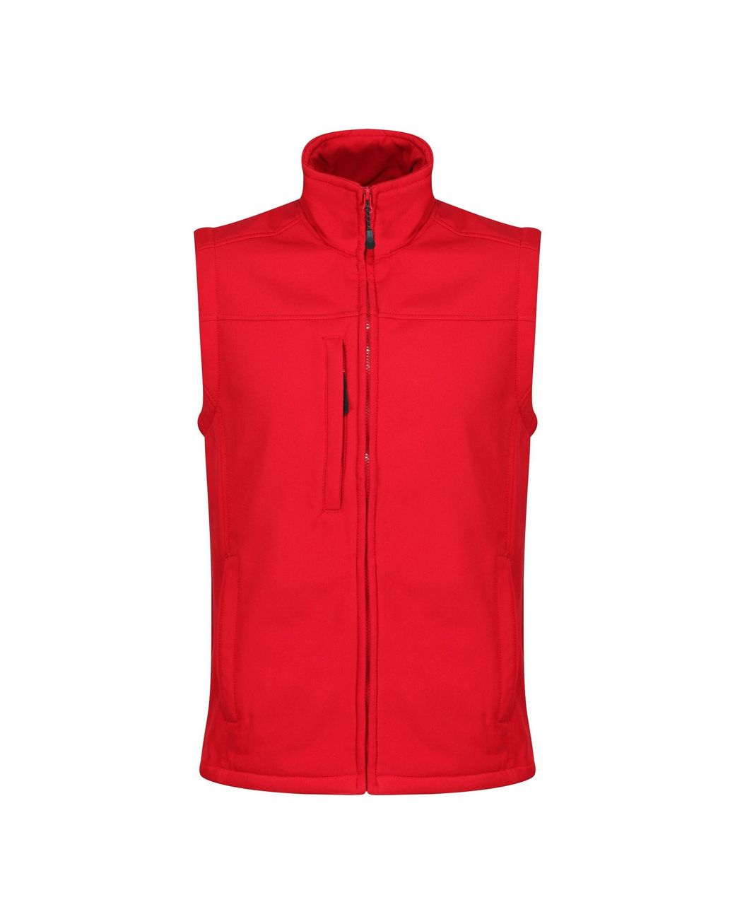 Regatta Red Flux Softshell Body Warmer (Classic/Seal) for men