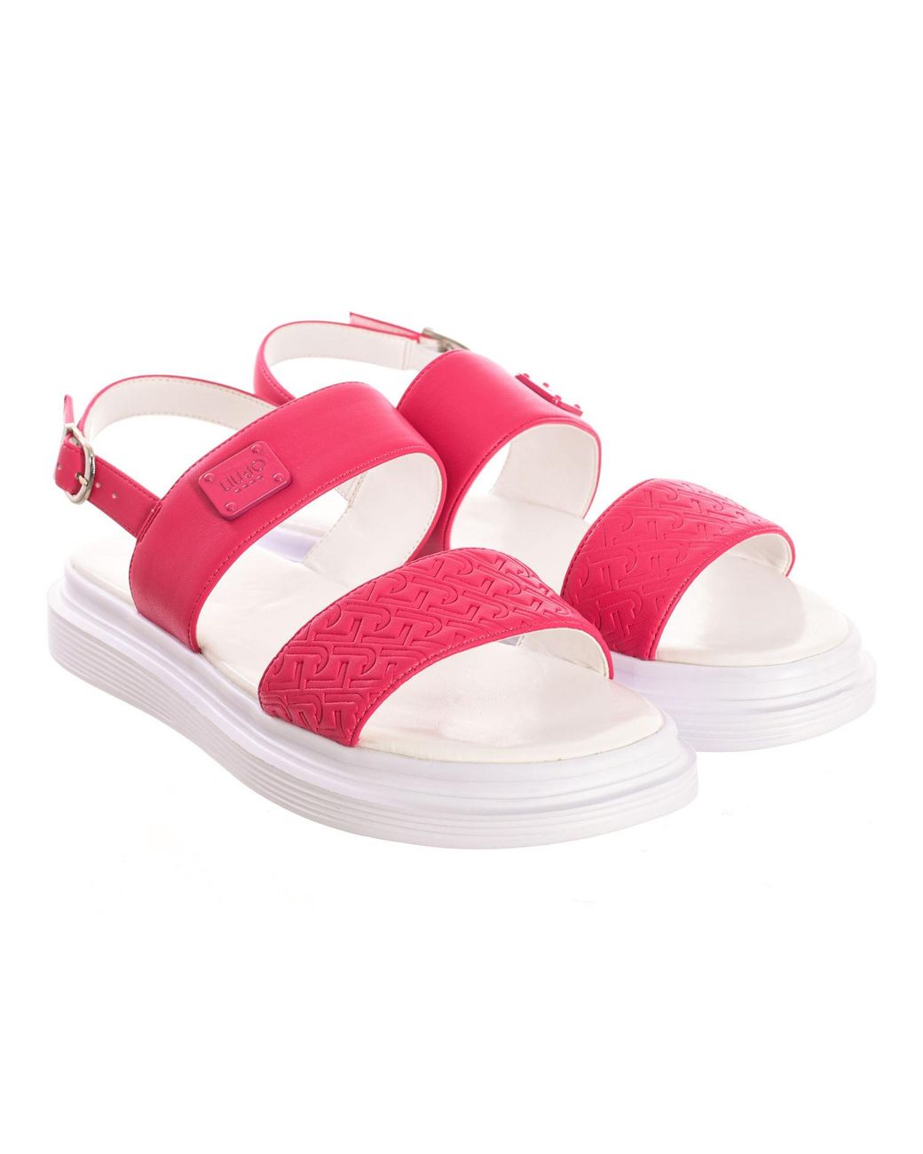 Liu Jo Pink Marty 522 Round Toe Sandal 4A3725Ex014