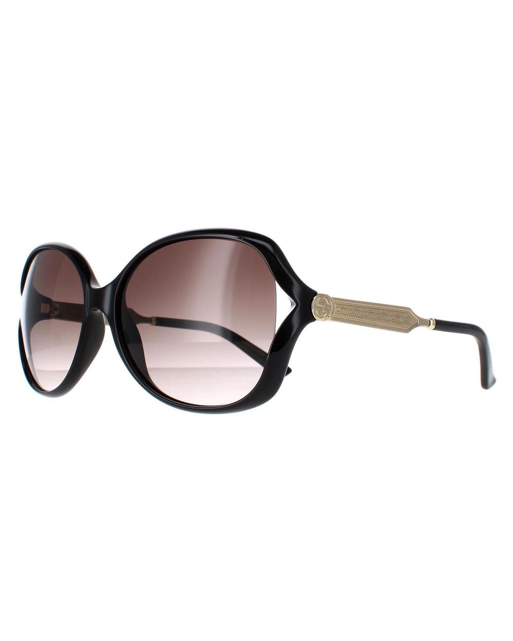 Gucci Brown Sunglasses 0076S 002 Gradient