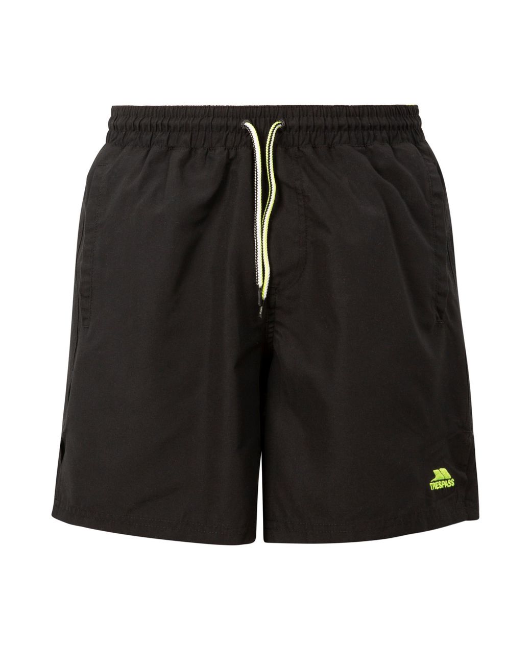 Trespass Black Granvin Swim Shorts for men
