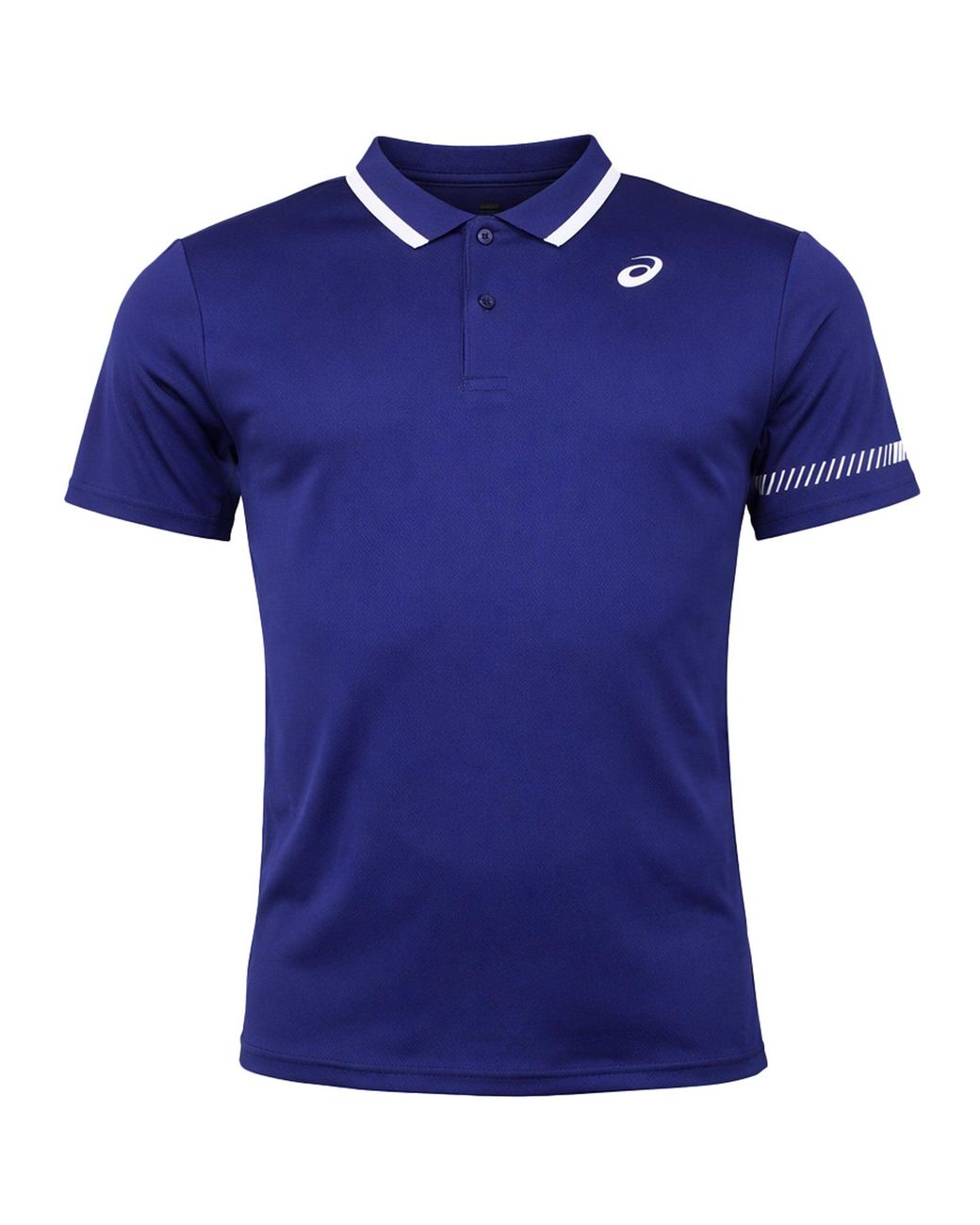 Asics Blue Court Tennis Polo Shirt for men