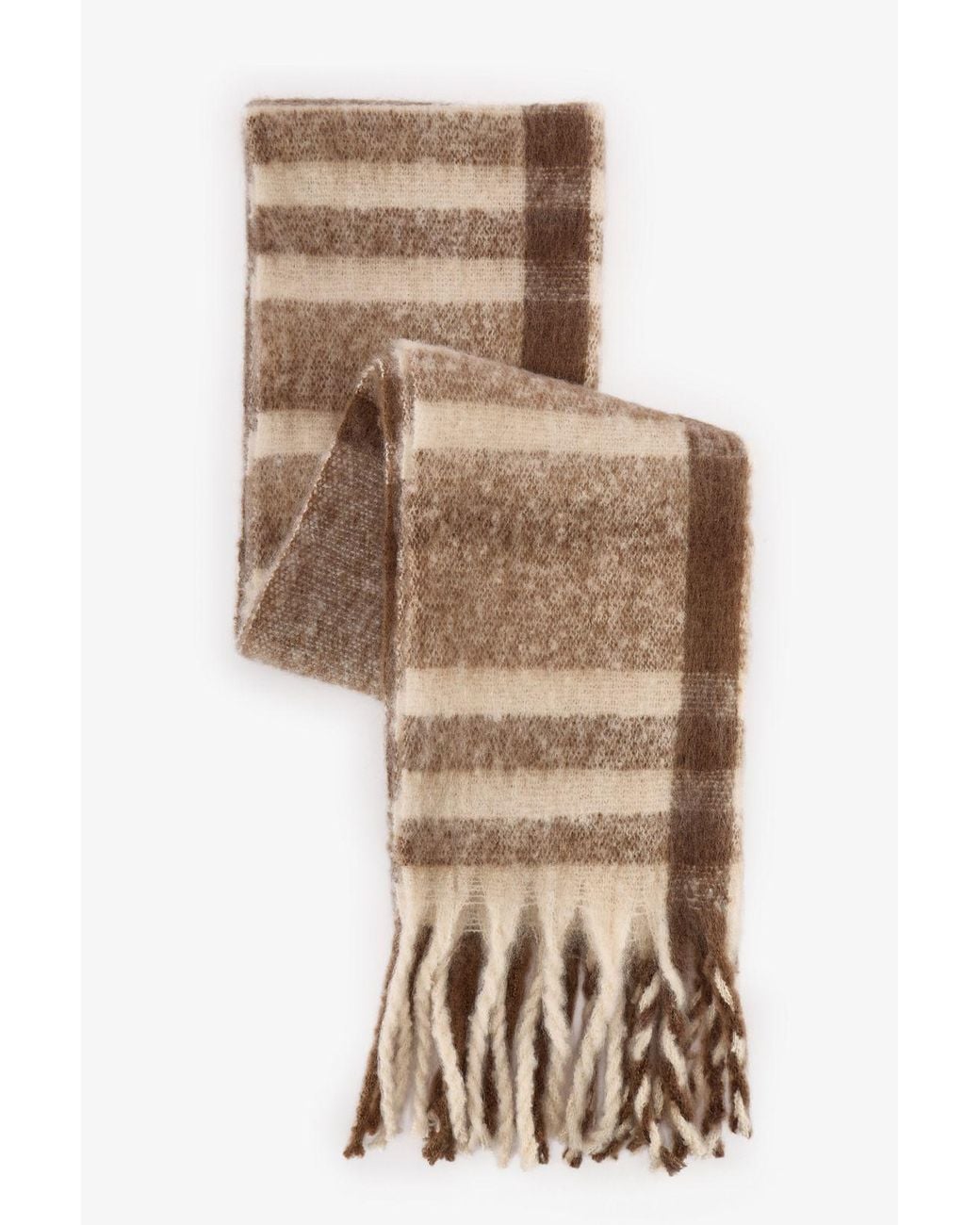 Penti Brown Belinda Striped Scarf