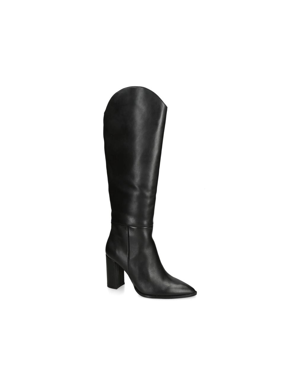 Steve Madden Black Leather Bixby Boots