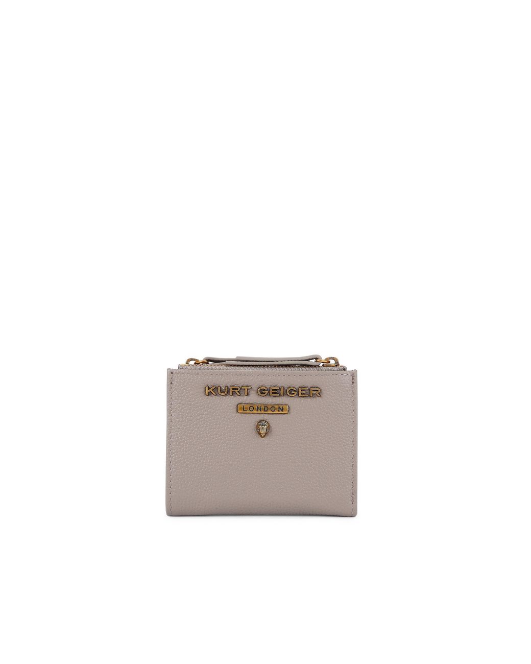 Kurt Geiger Gray Leather Greenwich Mni Purse G