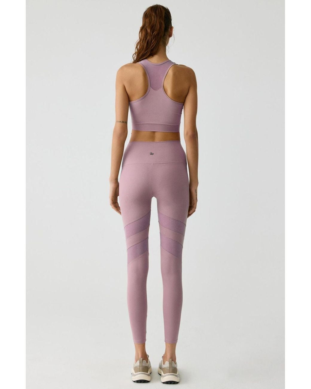 Grimelange Purple Streamlined Pull-On Active Top