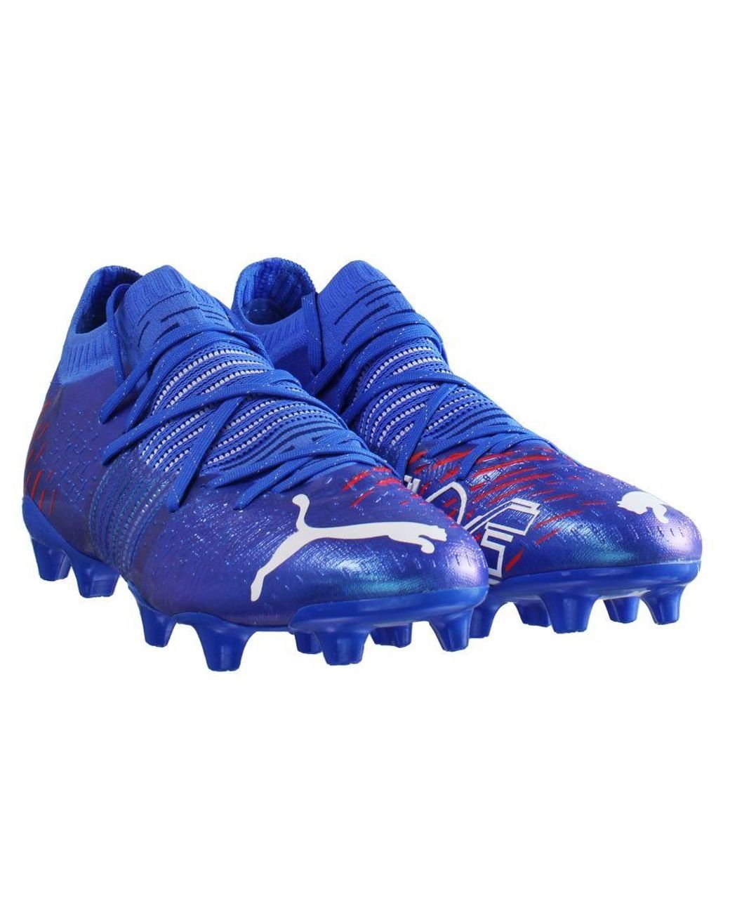PUMA Future Z Fg/Ag Football Boots in Blue for Men Lyst UK