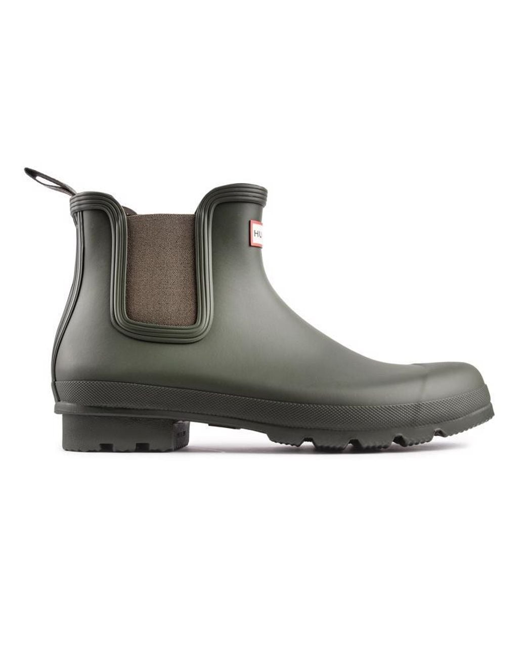 Hunter Green Original Chelsea Boots for men