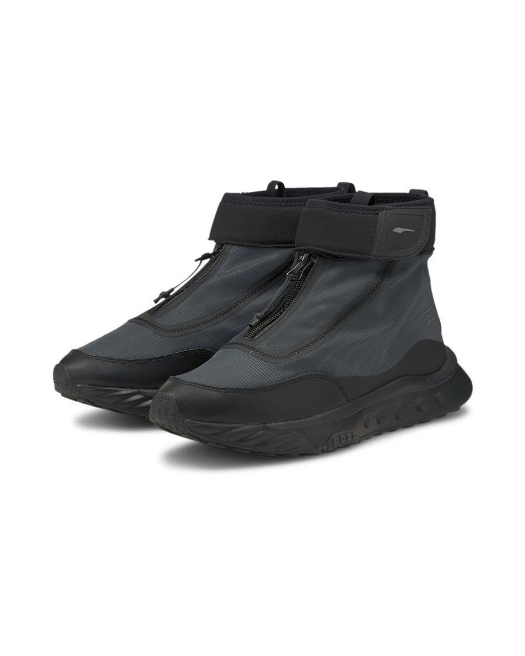 PUMA Black Wild Rider Ad4Pt Trainers Sports Shoes for men