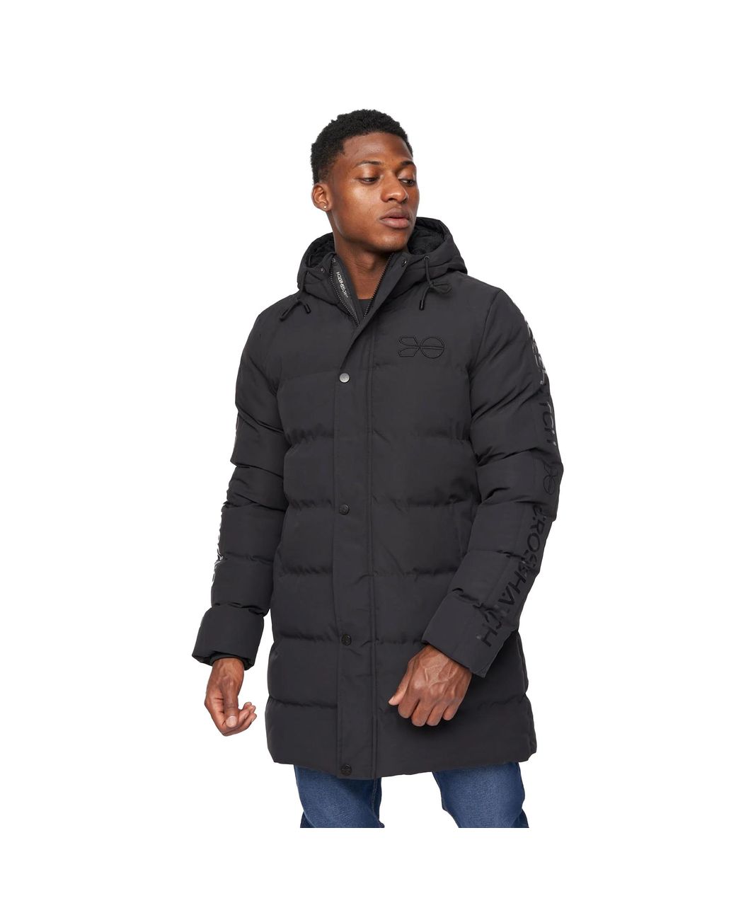 Crosshatch Black Daydream Parka for men