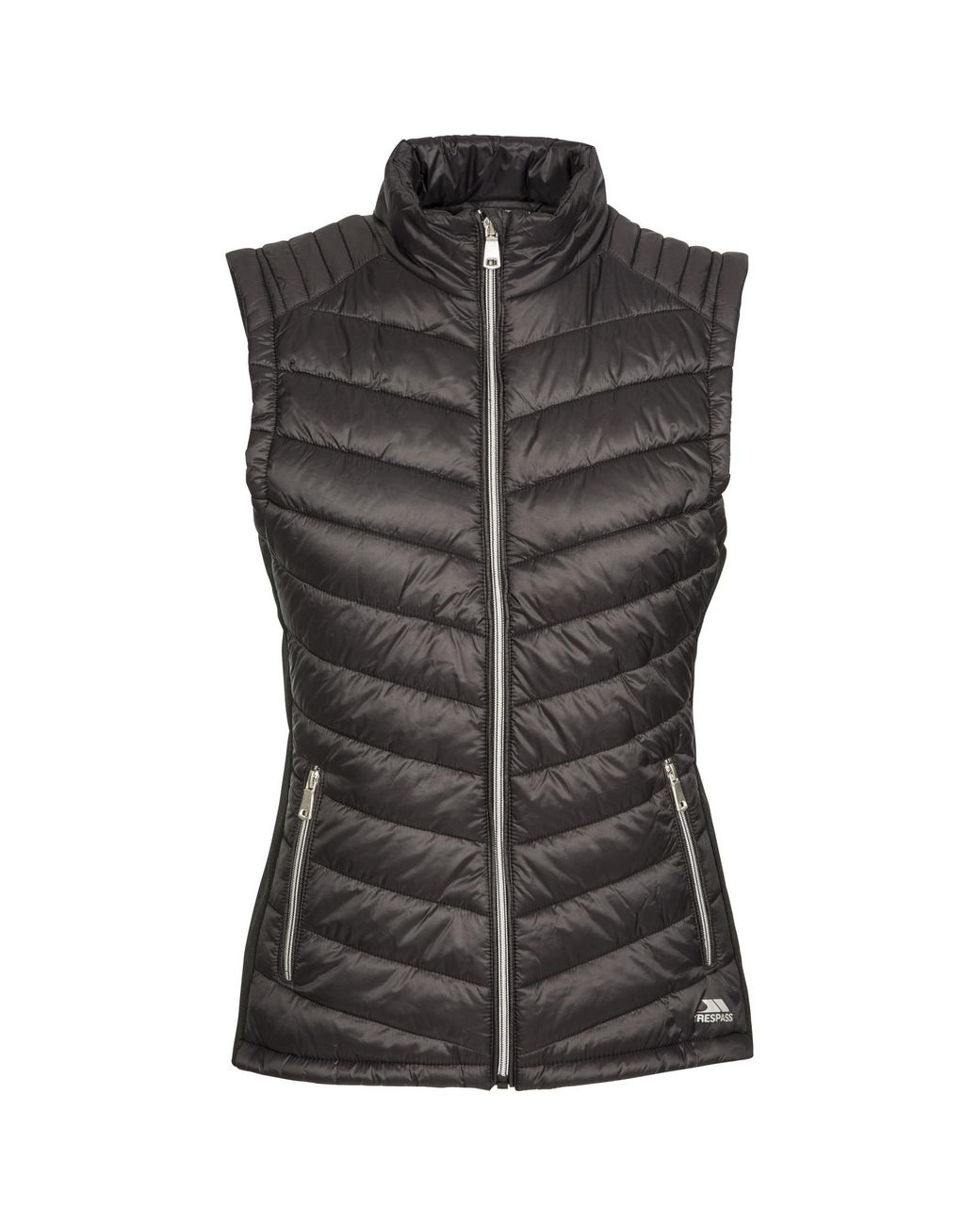 Trespass Black Ladies Elanora Padded Gilet